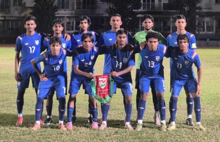 އެކުވެރިކަމުގެ ފުރަތަމަ މެޗުގައި ރާއްޖޭގެ ޖޫނިއާ ޓީމުން ސިންގަޕޫރު ބަލިކޮށްފި 