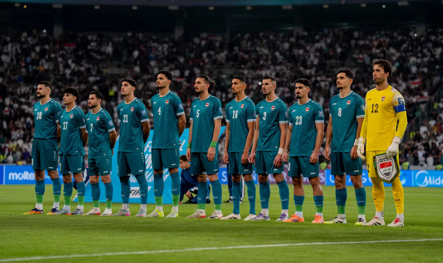 ބޮމާއި މިސައިލްތަކުގެ ތެރޭގައި އޮއްވައި އިރާގު ވޯލްޑް ކަޕަށް