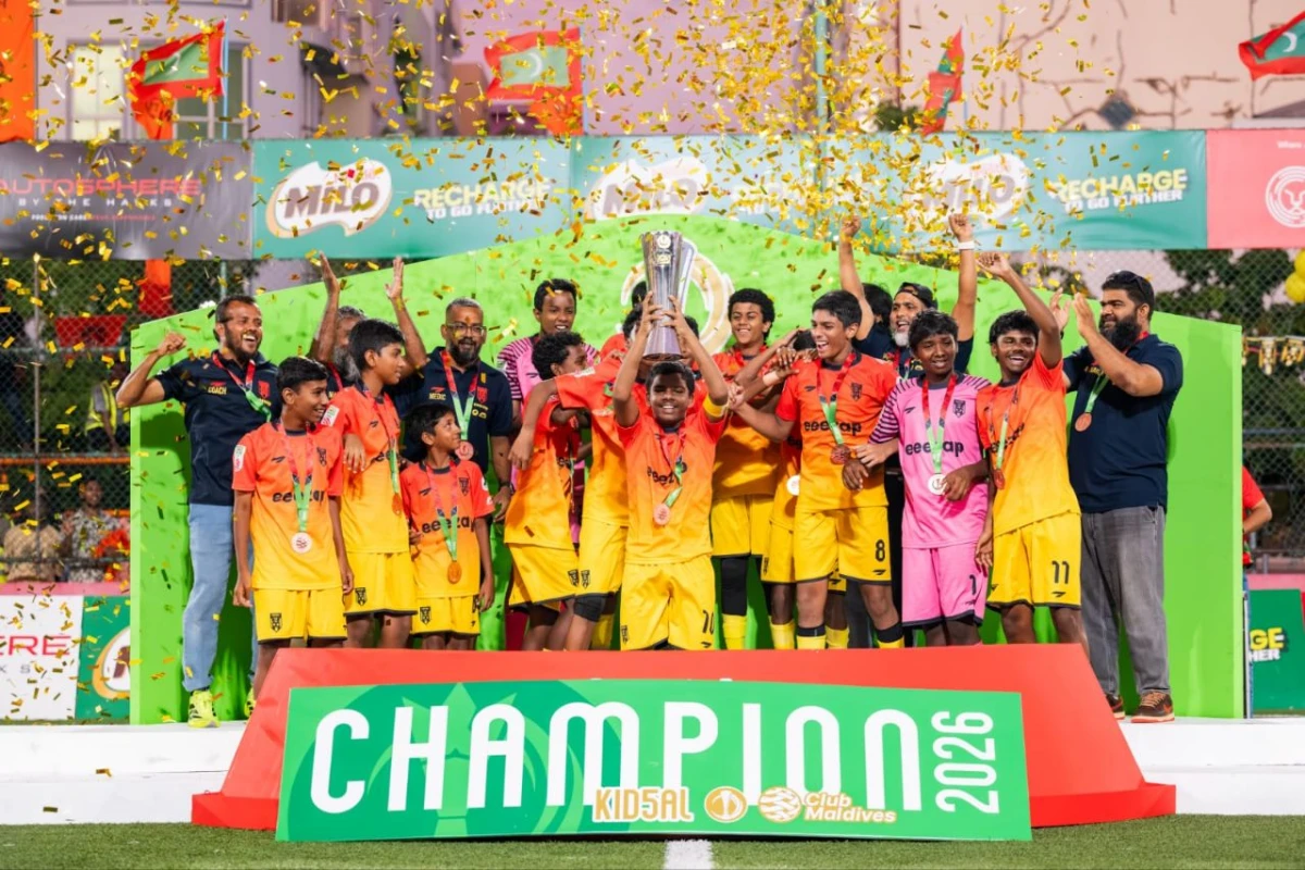 ފުރިހަމަ ފައިނަލަކަށް ފަހު އެސްޕަޔާ އެކަޑަމީ އިން ކިޑްސަލް މުބާރާތް ކާމިޔާބުކޮށްފި