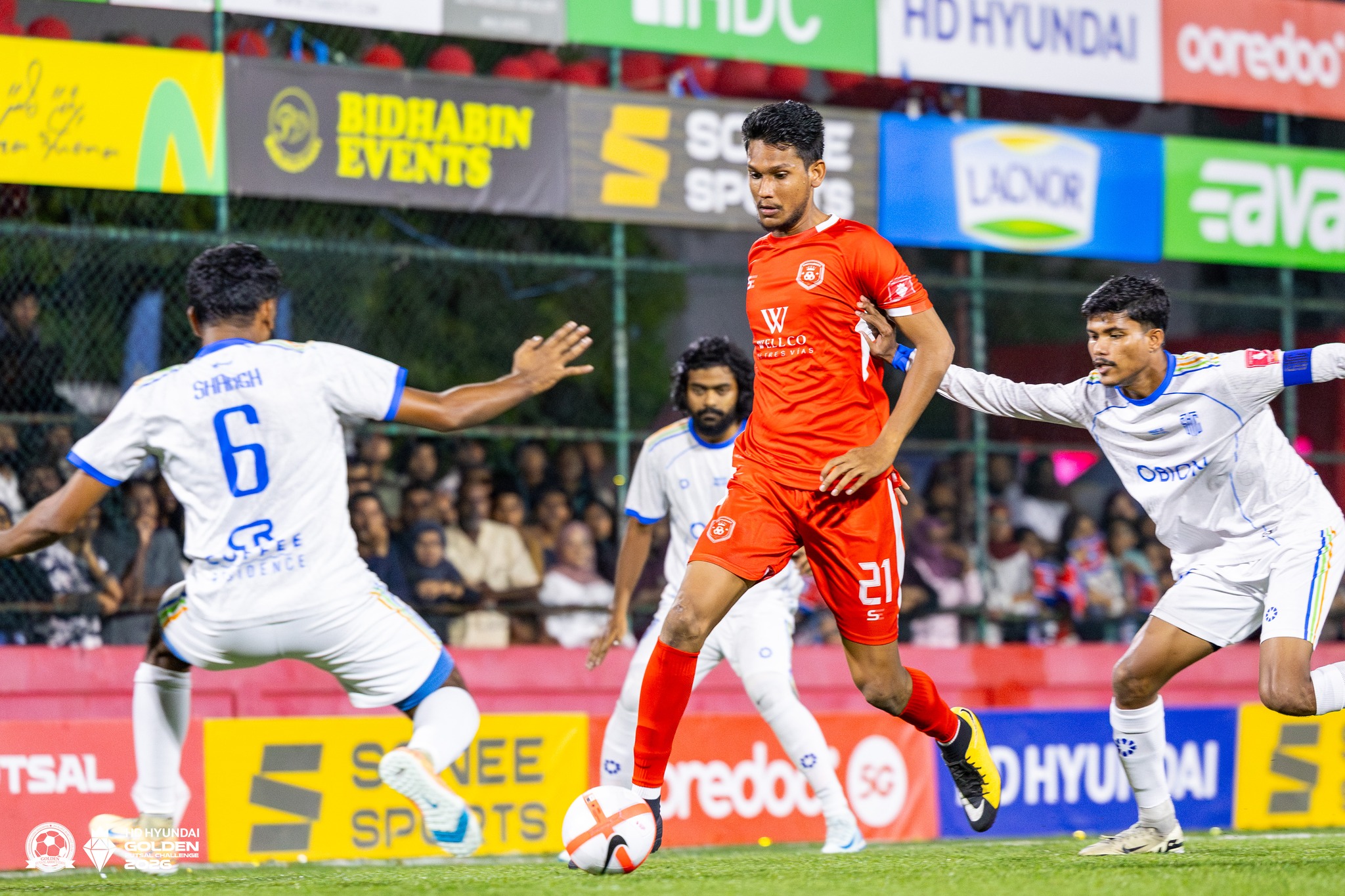 ތިމަރަފުއްޓާއި ދެއްވަދޫގެ ވަރުގަދަ ކުރިމަތިލުމާ އެކު ގޯލްޑަންގެ ކުއާޓާ ފައިނަލް މިރޭ