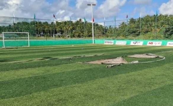 ނަތީޖާއާ މެދު ހިތްހަމަނުޖެހުމުން ފުޓްސަލް ދަނޑުގެ ދުވަސް ދުއްވާލައިފި