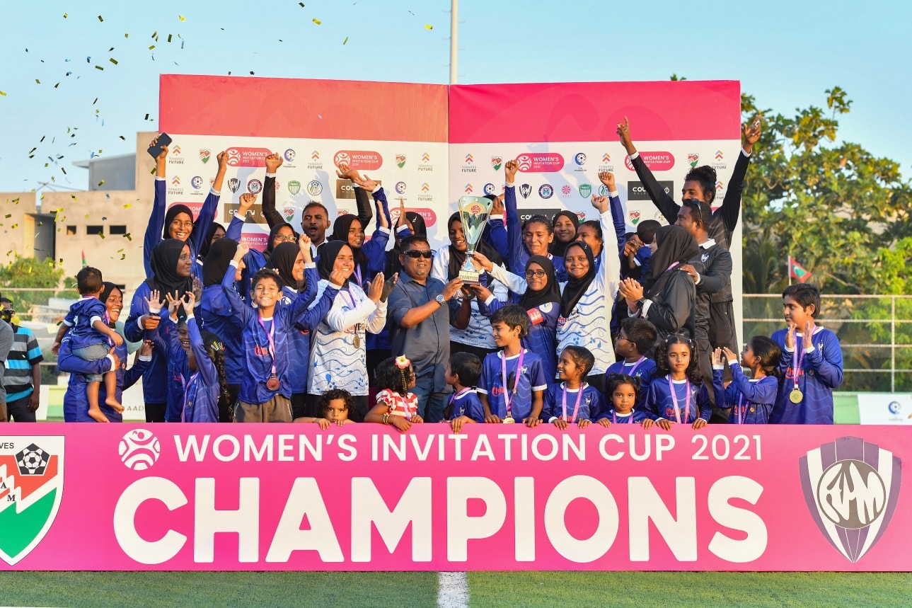 ވިމެންސް އިންވިޓޭޝަން ކަޕްގެ ޗެމްޕިއަންކަން ޑޮޓްކޮމް ހޯދައިފި