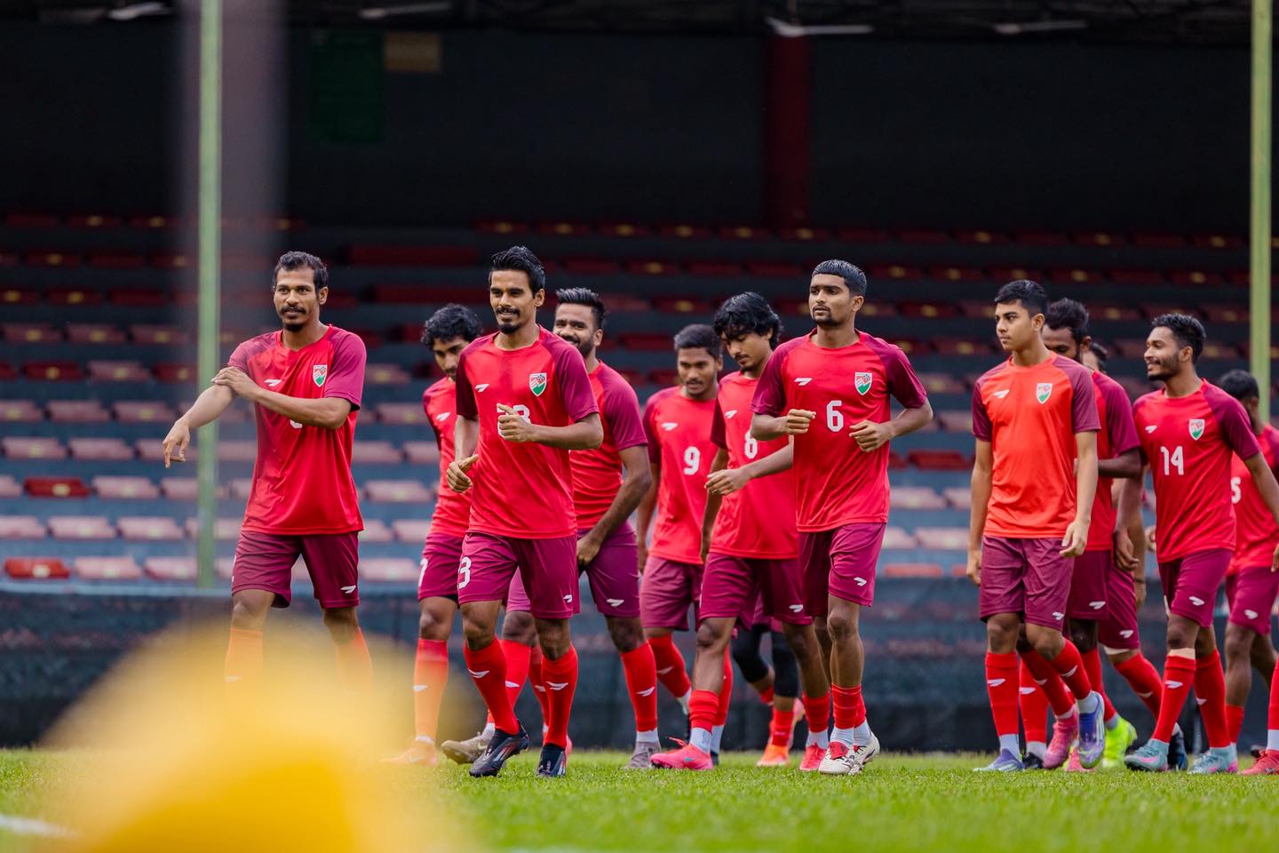 733 ދުވަހަށް ފަހު ގައުމީ ފުޓްބޯޅަ ޓީމުގެ ވާދަވެރި މެޗެއް ގަލޮޅު ދަނޑުގައި