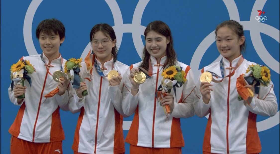 ޖަޕާން ފަހަތަށް ޖައްސާލުމަށްފަހު މެޑަލް ޓޭބަލްގެ ކުރިއަށް ޗައިނާ އަރައިފި