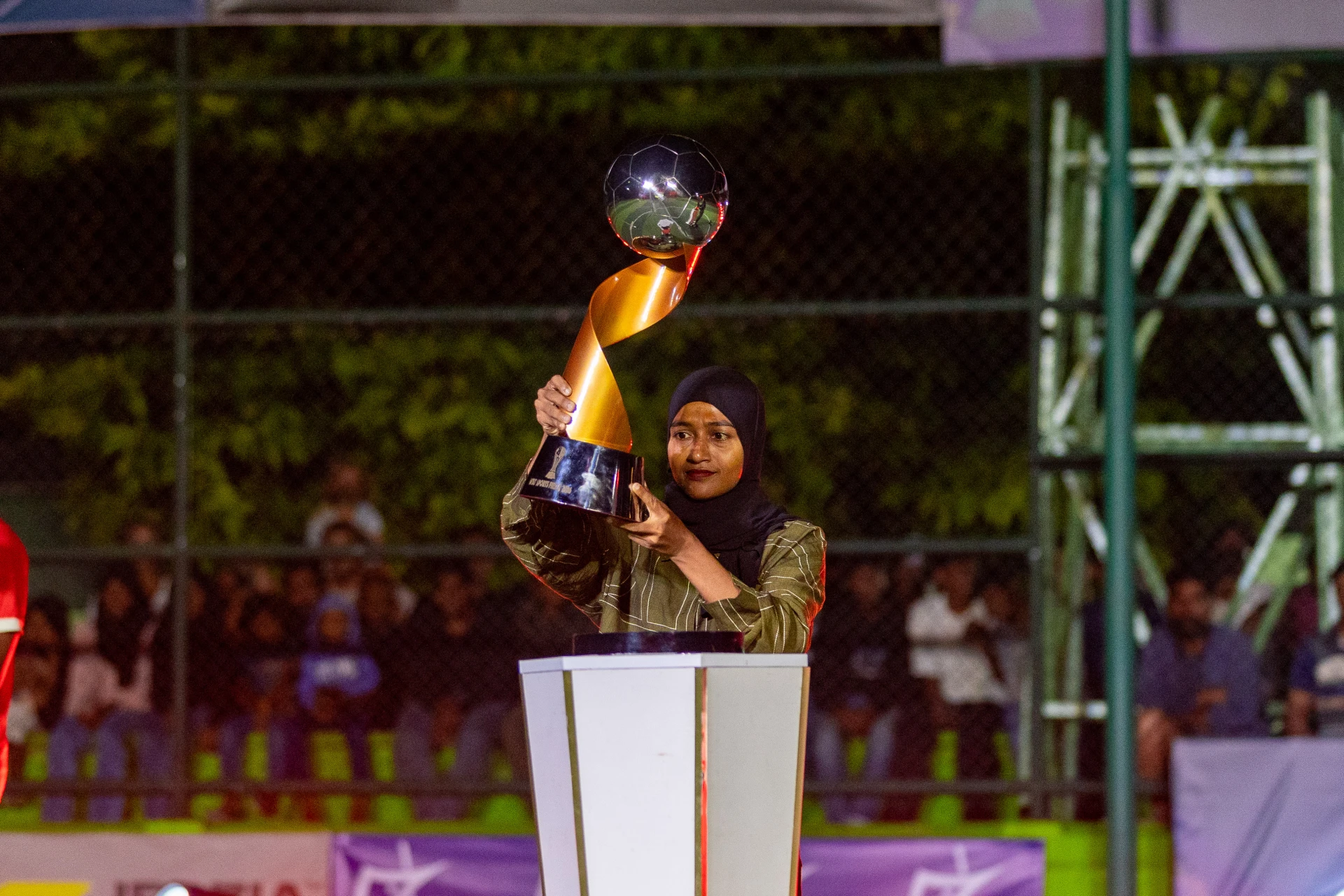 މިޔަޓް ފުޓްސަލް ފިއެސްޓާ ހުޅުވުމުގެ ރަސްމިއްޔާތުގެ ތެރެއިން. ފޮޓޯ: މިޔަޓް