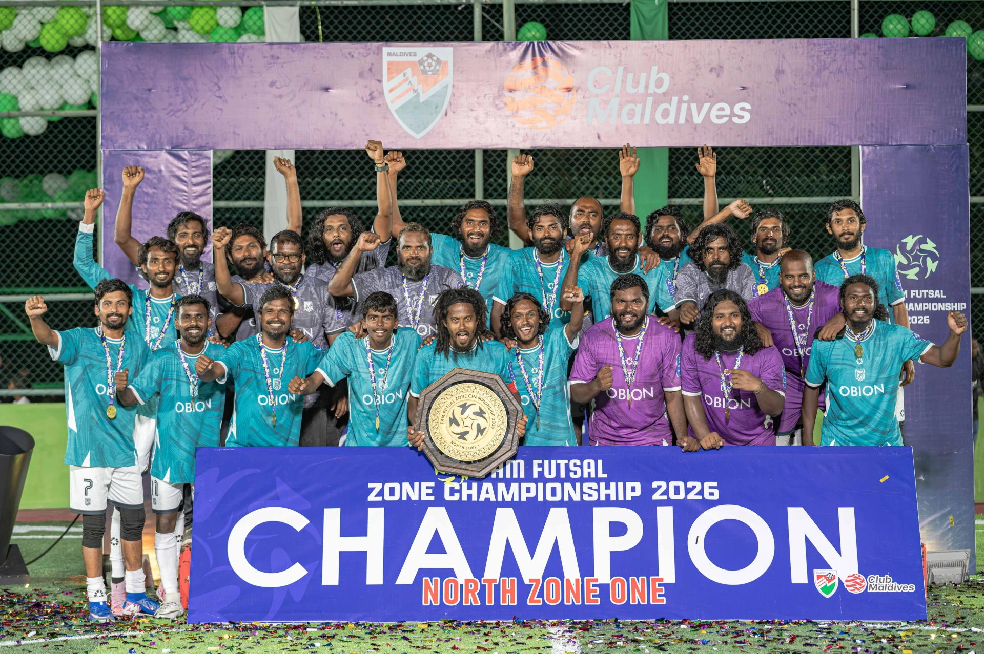 އެފްއޭއެމް ފުޓްސަލް ނޯތު ޒޯން އެކެއްގެ ޗެމްޕިއަންކަން ނައިވާދޫ ހޯދުން